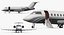 Business Jet Bombardier Challenger 604 Generic Rigged