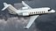 Business Jet Bombardier Challenger 604 Generic Rigged