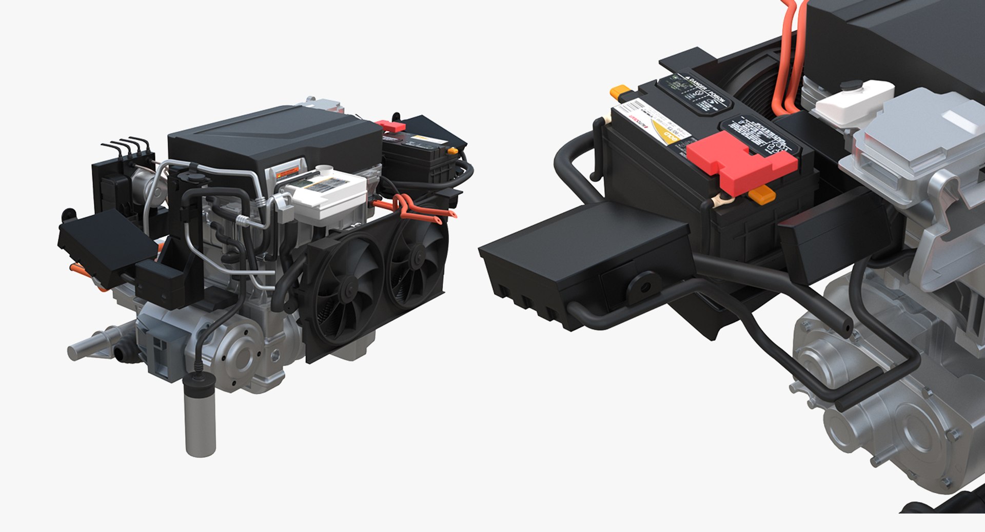 Electric Car Engine 3D - TurboSquid 1426740