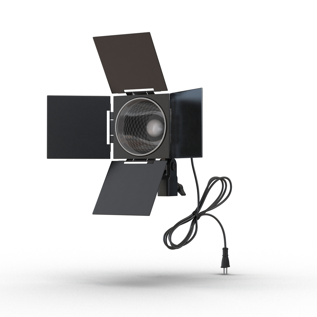 Barn Door Studio Light 3d Max