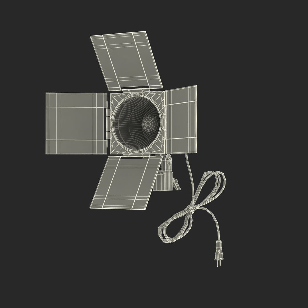 Barn Door Studio Light 3d Max