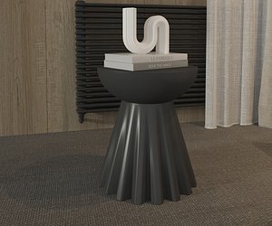 a warm ambiance and a comfortable sofa 3D model