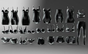 3D underwear panties undergarment