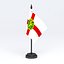 Bandeira de mesa Alderney