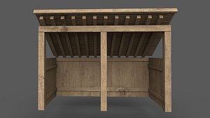 3D LivestockShelter