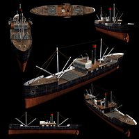 Ship Steam Freighter (WW1)