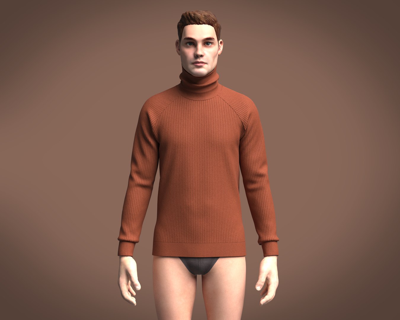 Men 3D Sweater
