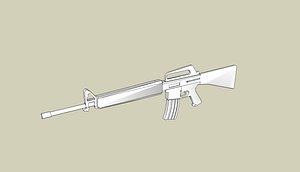 obj m16 assault rifle