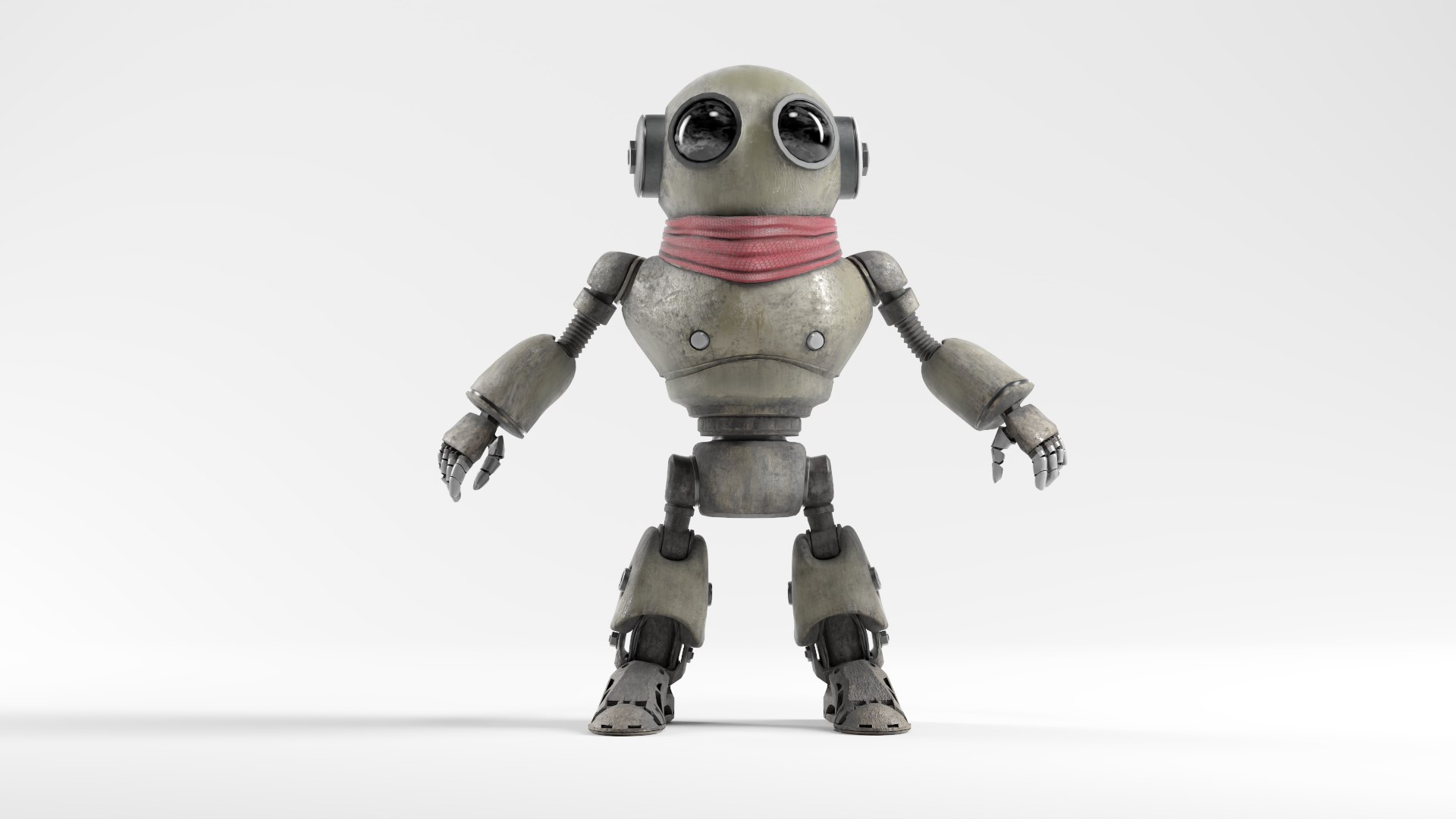 3D Robot Game Ready Mixamo Compatible - TurboSquid 2432021