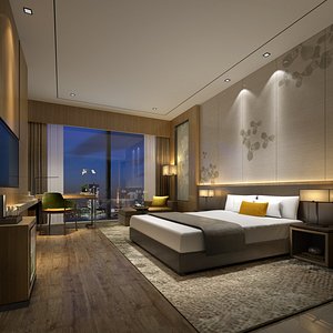 bedroom interiors 3D