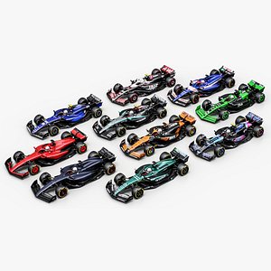Formula 1 Season 2024 Race Car Collection