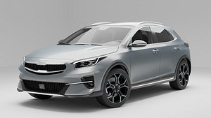 3D kia XCeed model