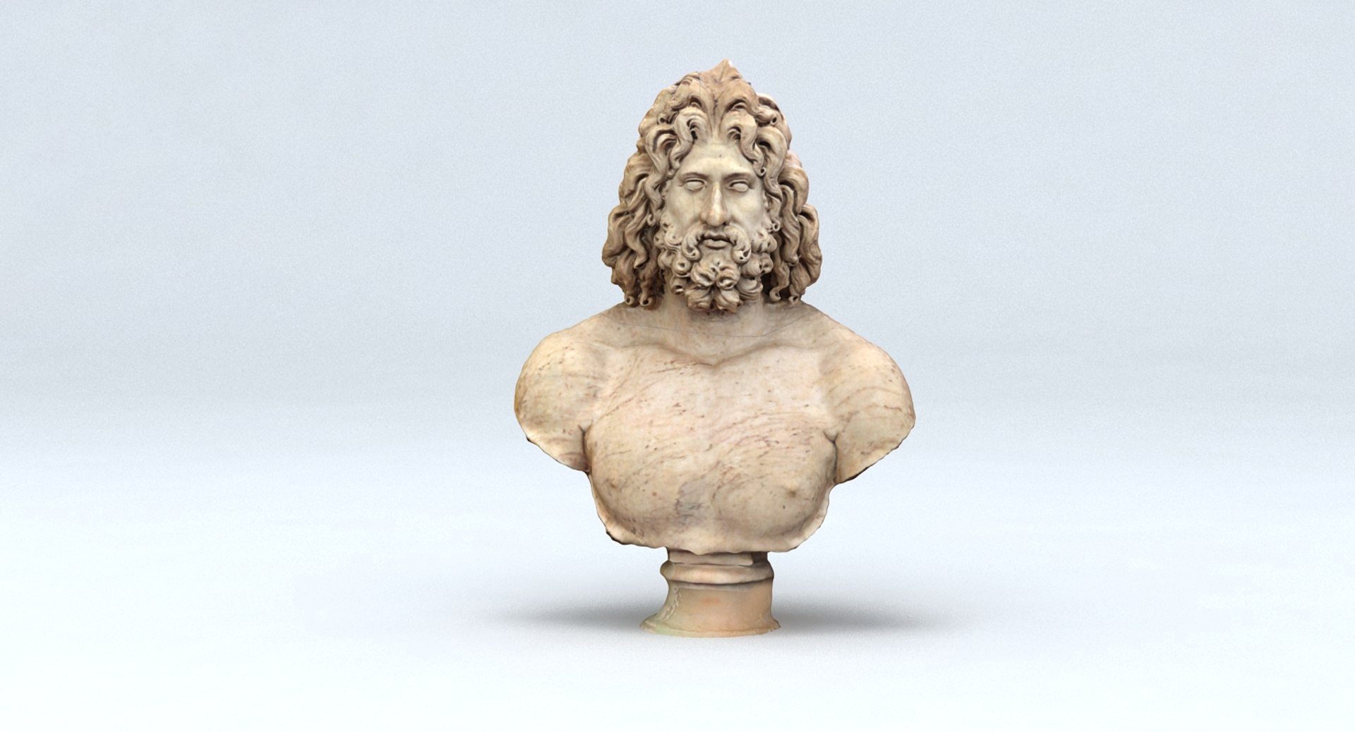 Zeus Statue Model - TurboSquid 1332516