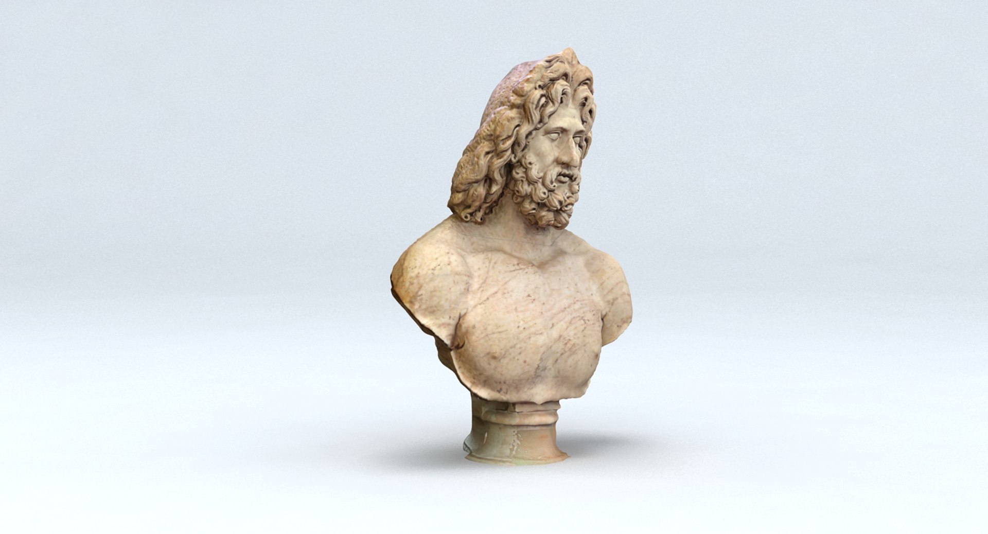 Zeus Statue Model - TurboSquid 1332516