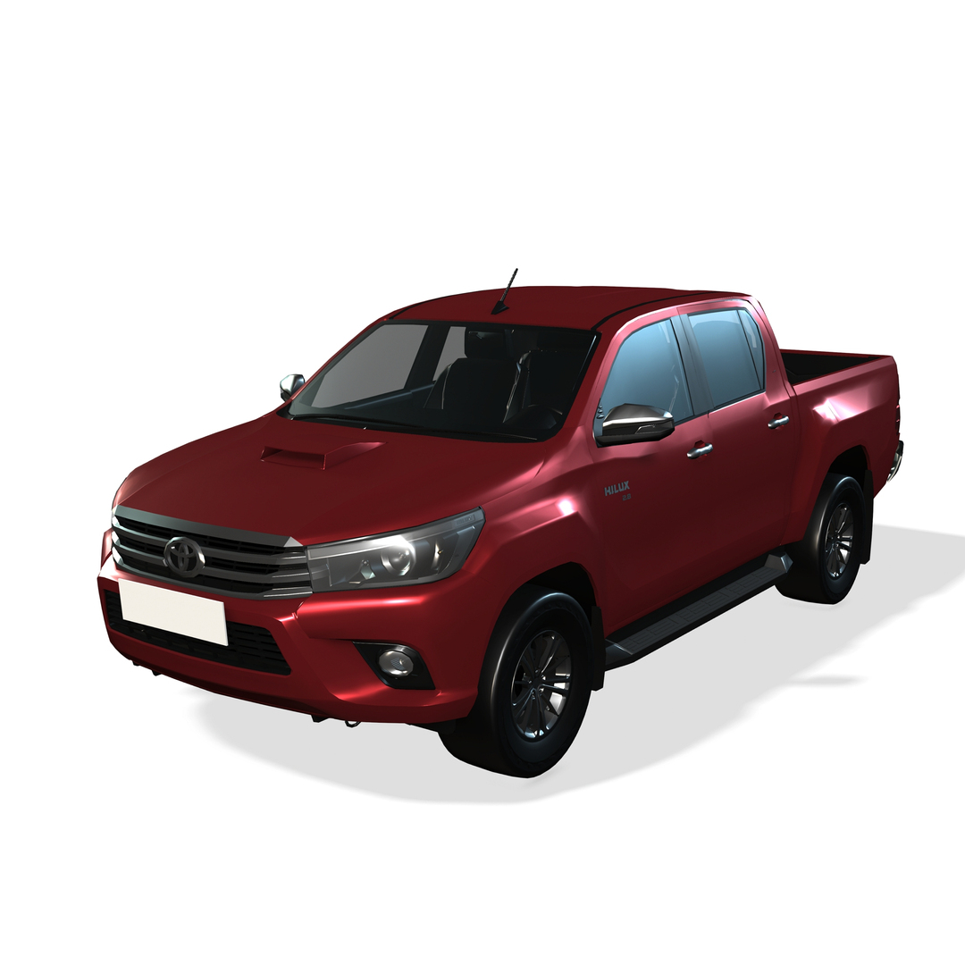 3D TOYOTA HILUX AUTO - TurboSquid 2185232