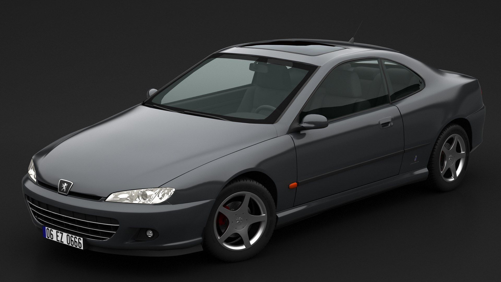 Peugeot 406 Coupe 2004 Modelo 3D - TurboSquid 1402857