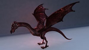 3D dragon model