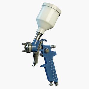 3D Paint Spray Gun PBR