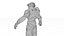 Modello 3D Master Chief altamente dettagliato, armatura spartana realistica