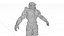 Modello 3D Master Chief altamente dettagliato, armatura spartana realistica