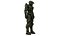 Modello 3D Master Chief altamente dettagliato, armatura spartana realistica