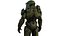 Modello 3D Master Chief altamente dettagliato, armatura spartana realistica
