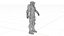 Modello 3D Master Chief altamente dettagliato, armatura spartana realistica