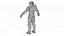 Modello 3D Master Chief altamente dettagliato, armatura spartana realistica