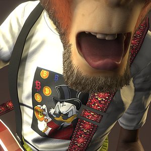 3D Monkey for ue5 and iclone8 model