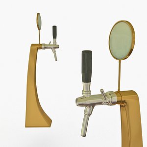 beer tap 3d model