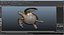 Sea Turtle Rigged per Maya
