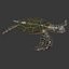 Sea Turtle Rigged per Maya