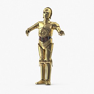 c3po reaching 3d max