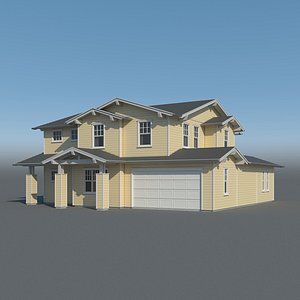 3D house model