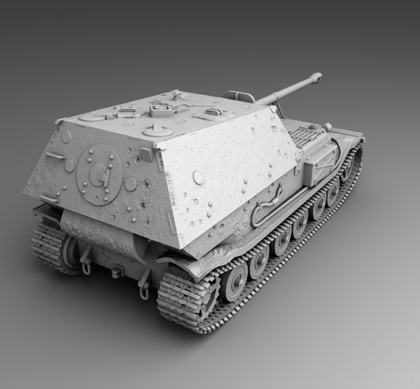 3D German tank Ferdinand model - TurboSquid 1947712