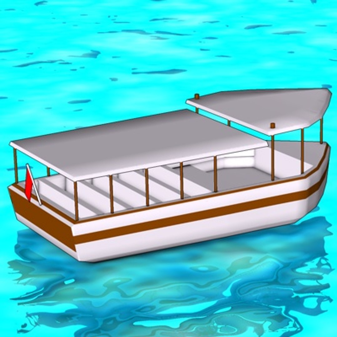 3d Model Water Taxi
