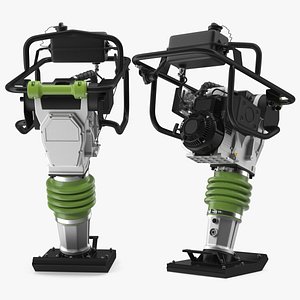 jumping jack tamping rammer 3D model