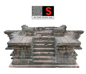 ancient stairs hd 16k 3d model
