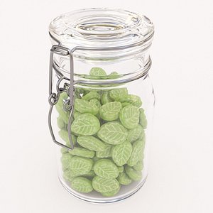 candy jar 3D model