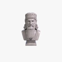 Darius I Bust  Achaemenid Persian King 3D Printable STL File