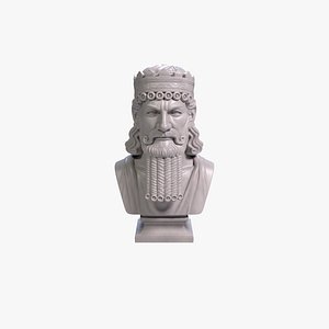 Darius I Bust Achaemenid Persian King 3D Printable STL File
