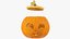 3D Halloween Pumpkins Family Collection V3 model