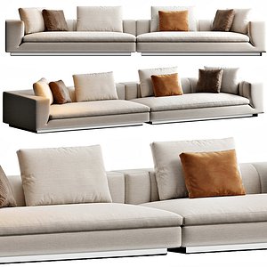 Minotti Riley 3D model
