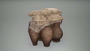 3D Pots model