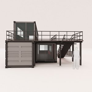 3D container model - TurboSquid 1686001