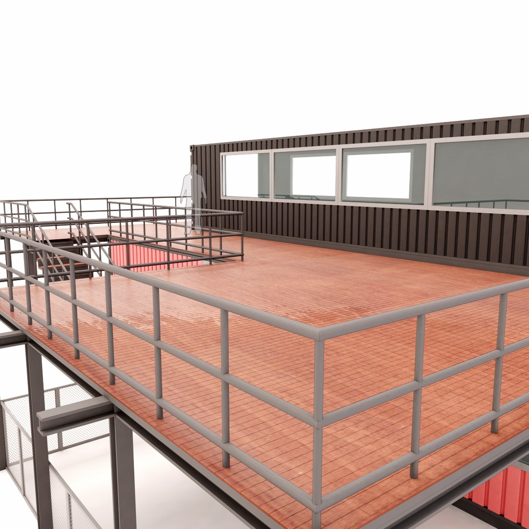 Containers Shipping Cargo 3D Model - TurboSquid 1239346