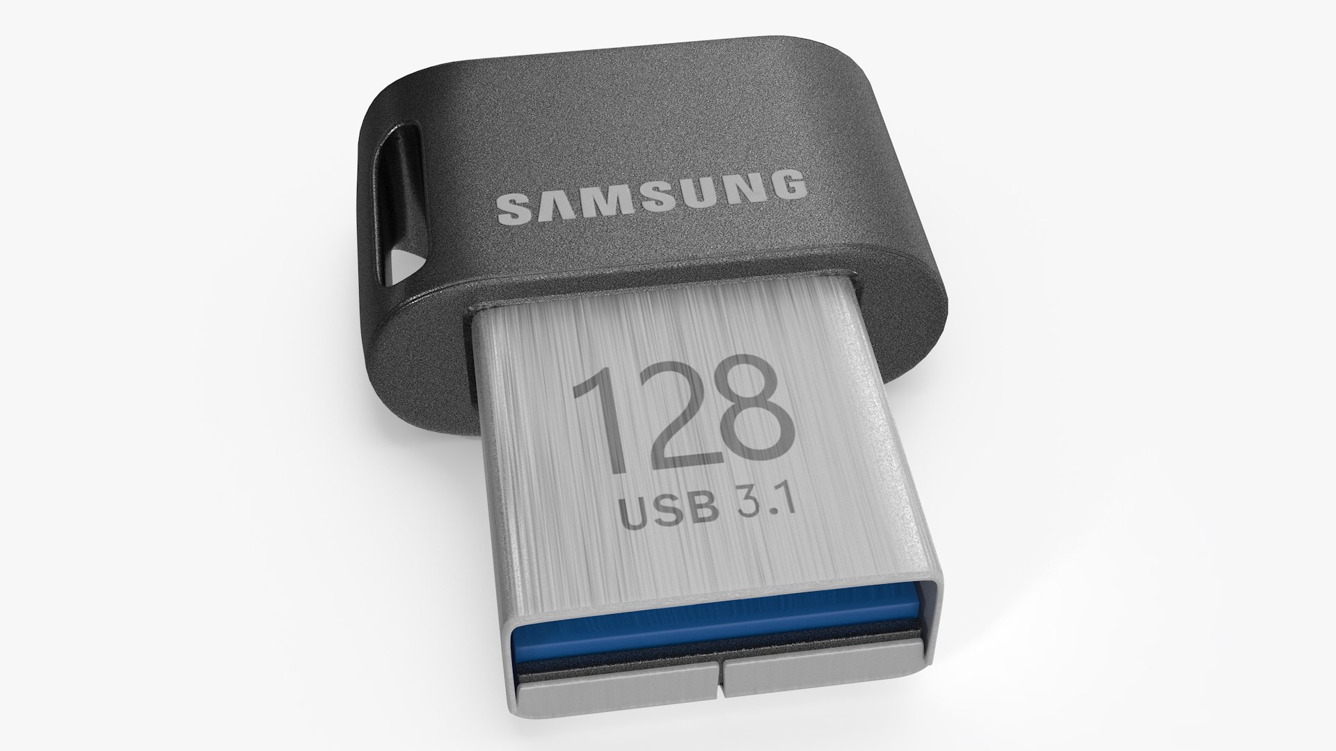 Flash Drive Samsung 128Gb 3D model preview