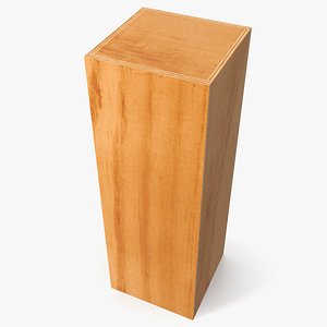 3D Wooden Box for Champagne