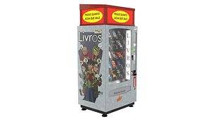 book machine 3d model
