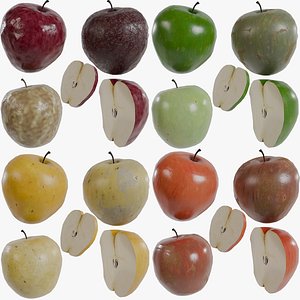 3D Apple Collection